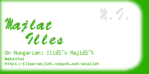 majlat illes business card